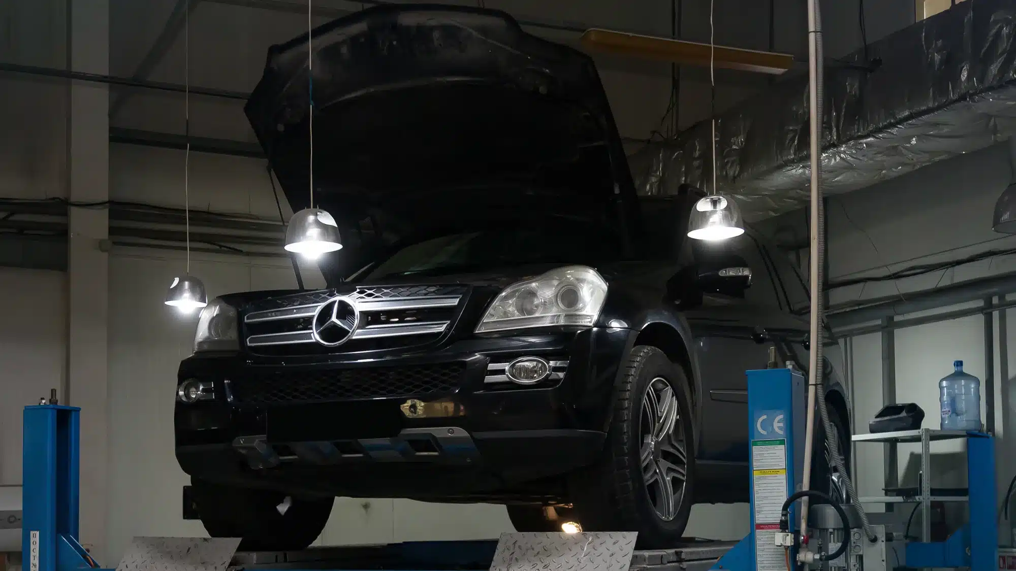 Mercedes Service A inspection process Mercedes Service A inspection process