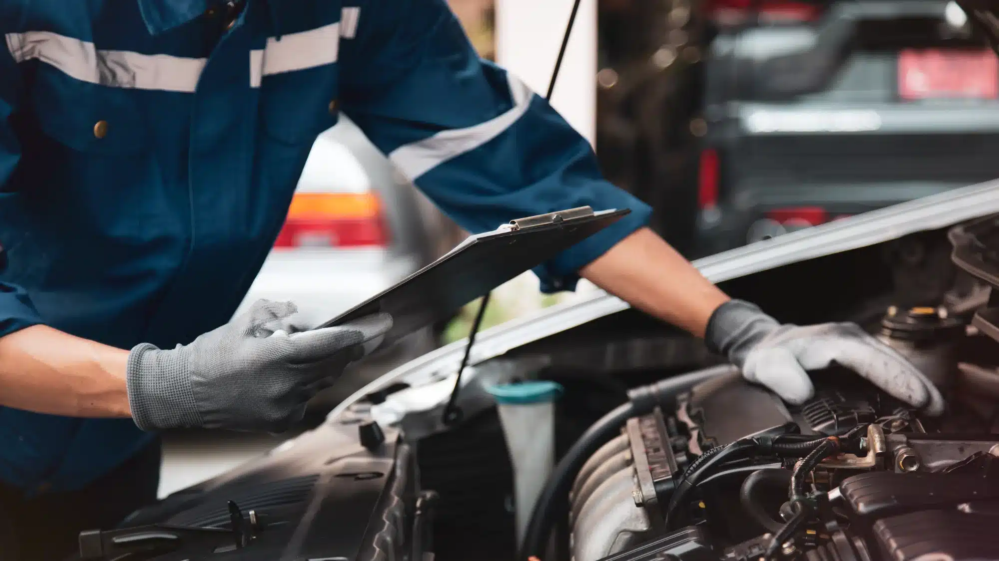 Hybrid Vehicle Undergoing Professional Inspection And Repair To Address Common Maintenance Issues And Help Prevent Costly Breakdowns.